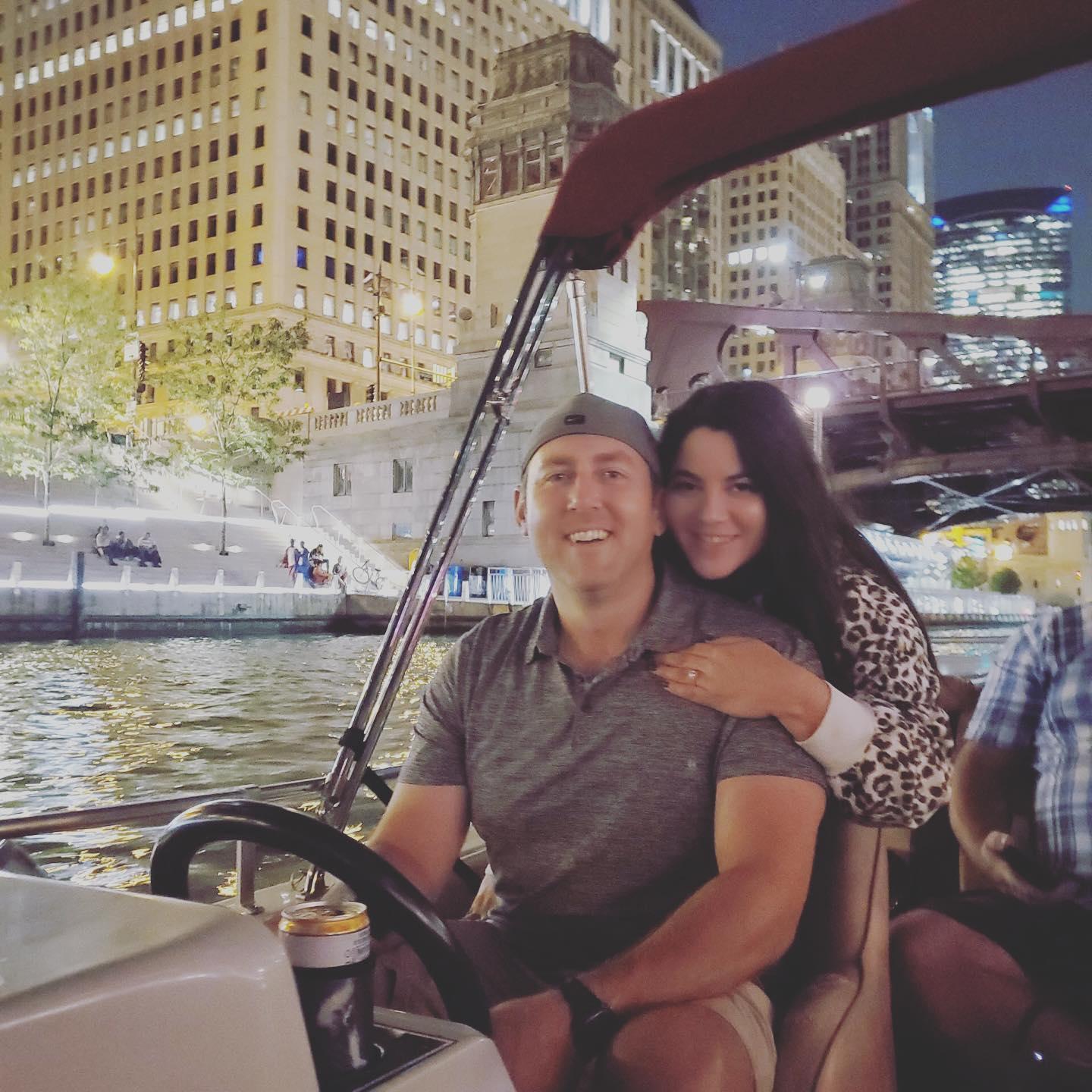 A night cruise on the Hurricane