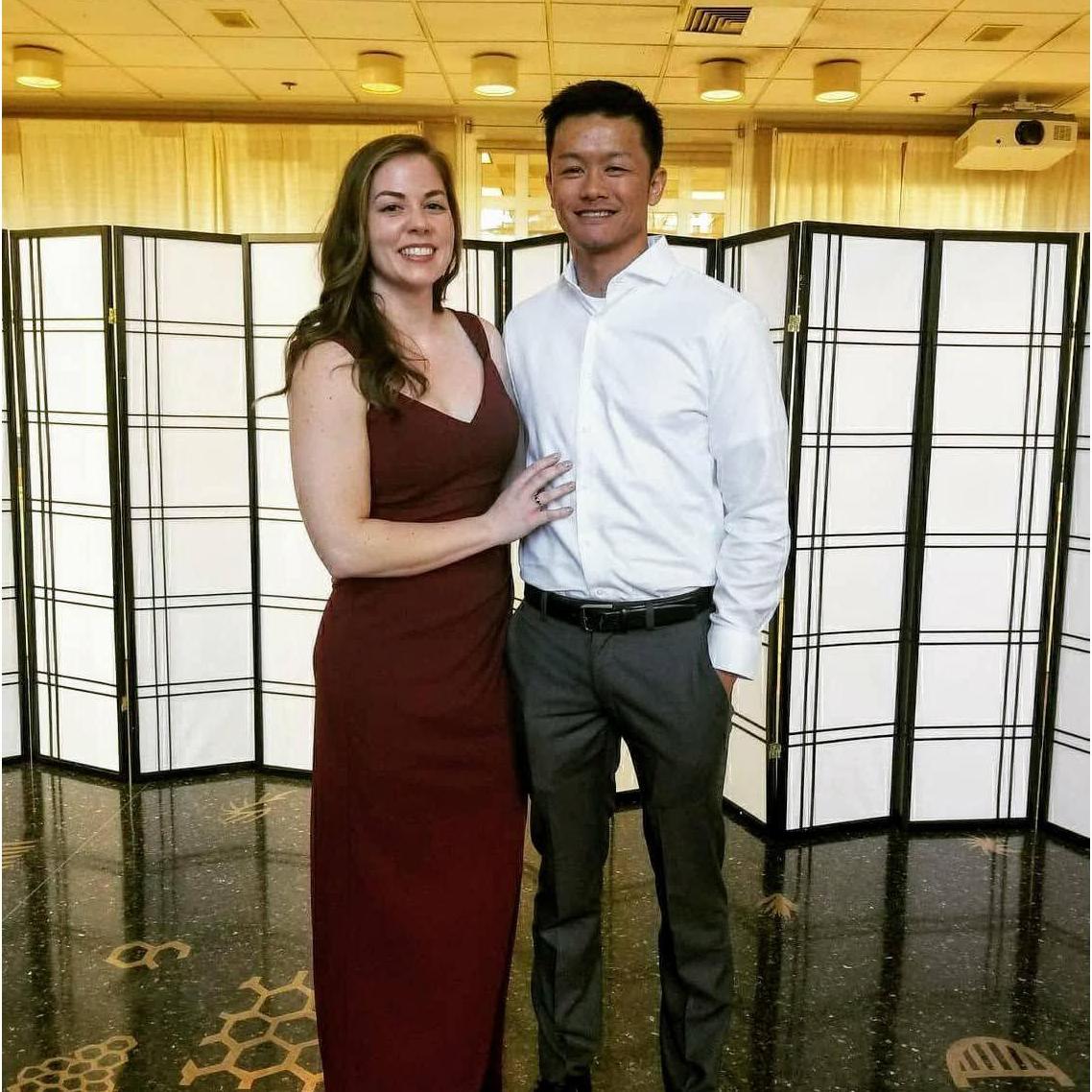 Cleaned up real nice for Yen and Harry's wedding!