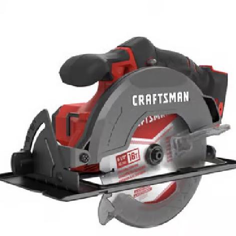 CRAFTSMAN V20 6-1/2 in. Cordless Brushed Circular Saw Tool Only