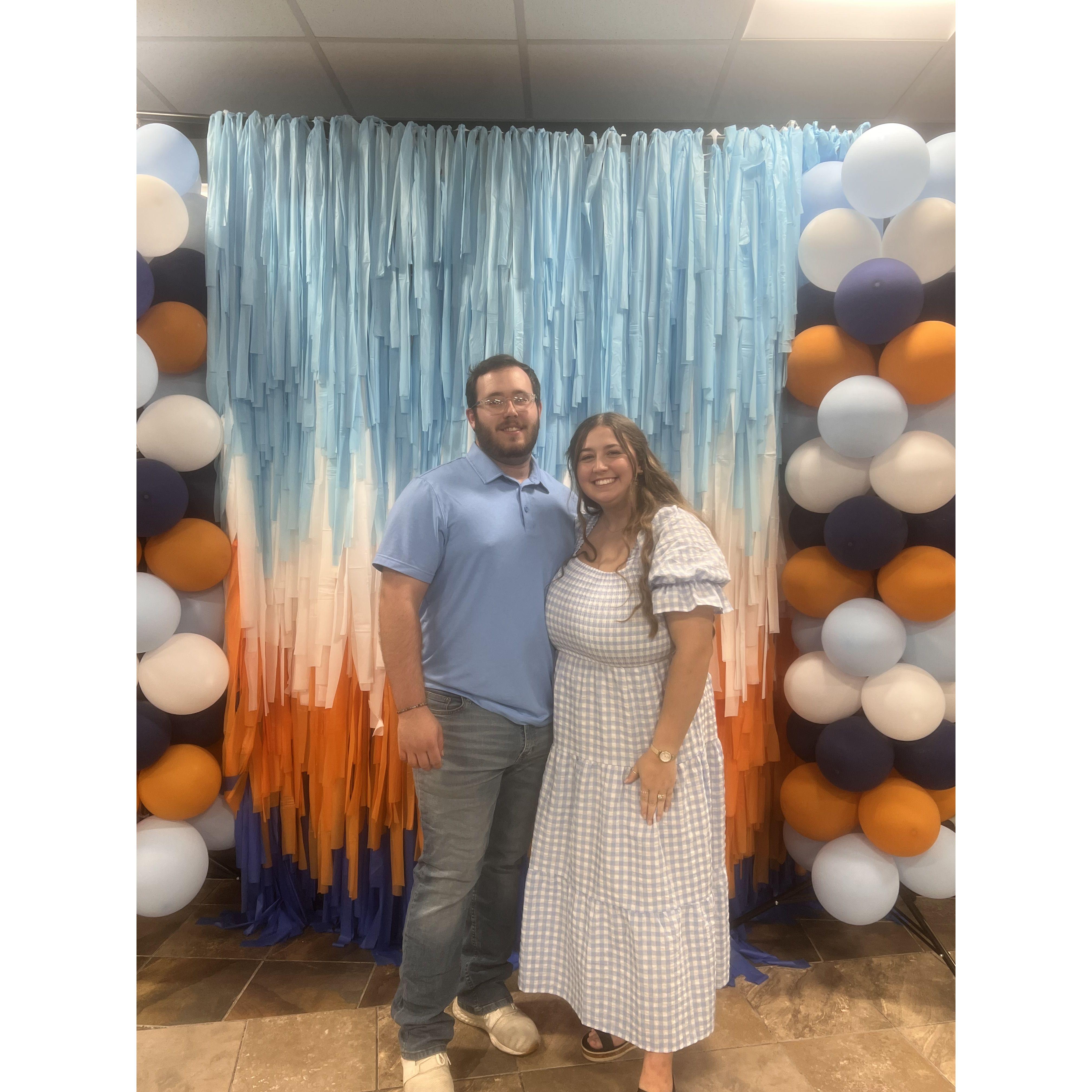 Sawyer and Olivia at her Bridging Ceremony