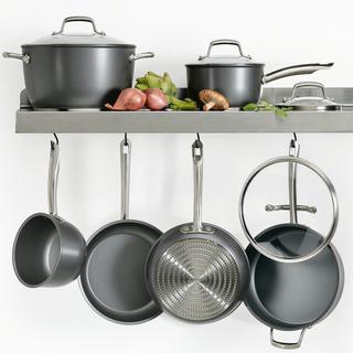 Accolade Forged Hard Anodized Cookware Set, 10-Piece