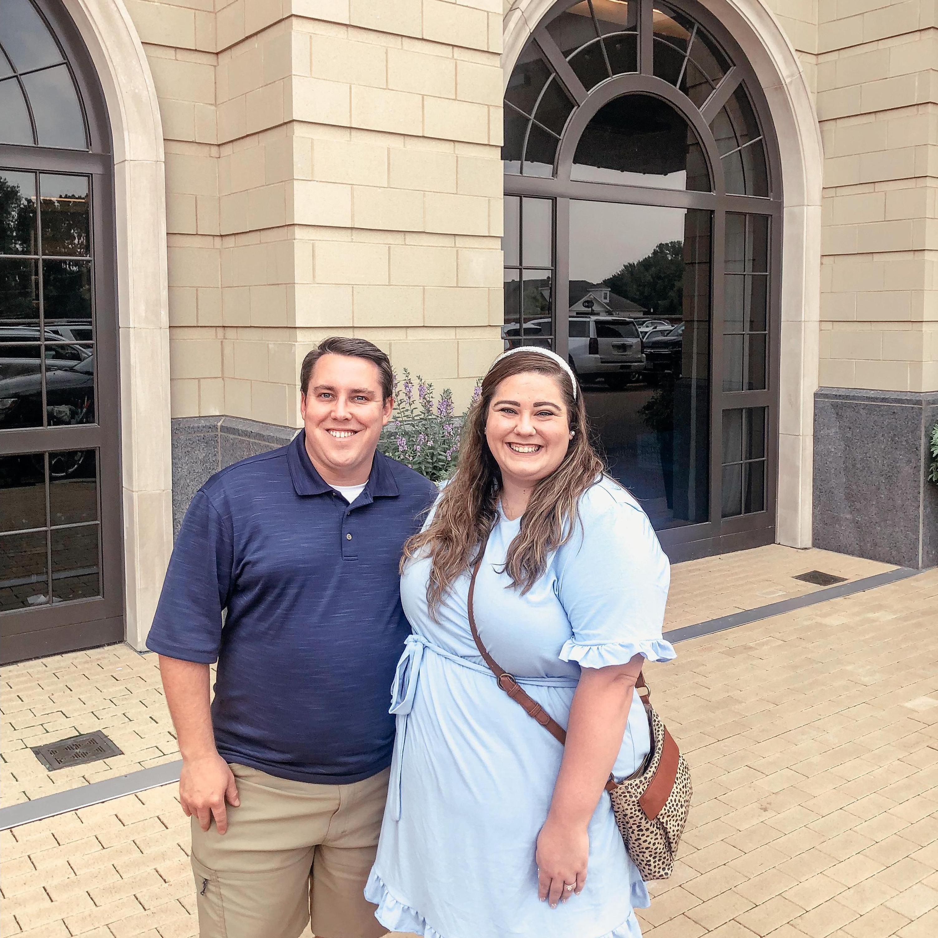 Saying "yes" to the venue!