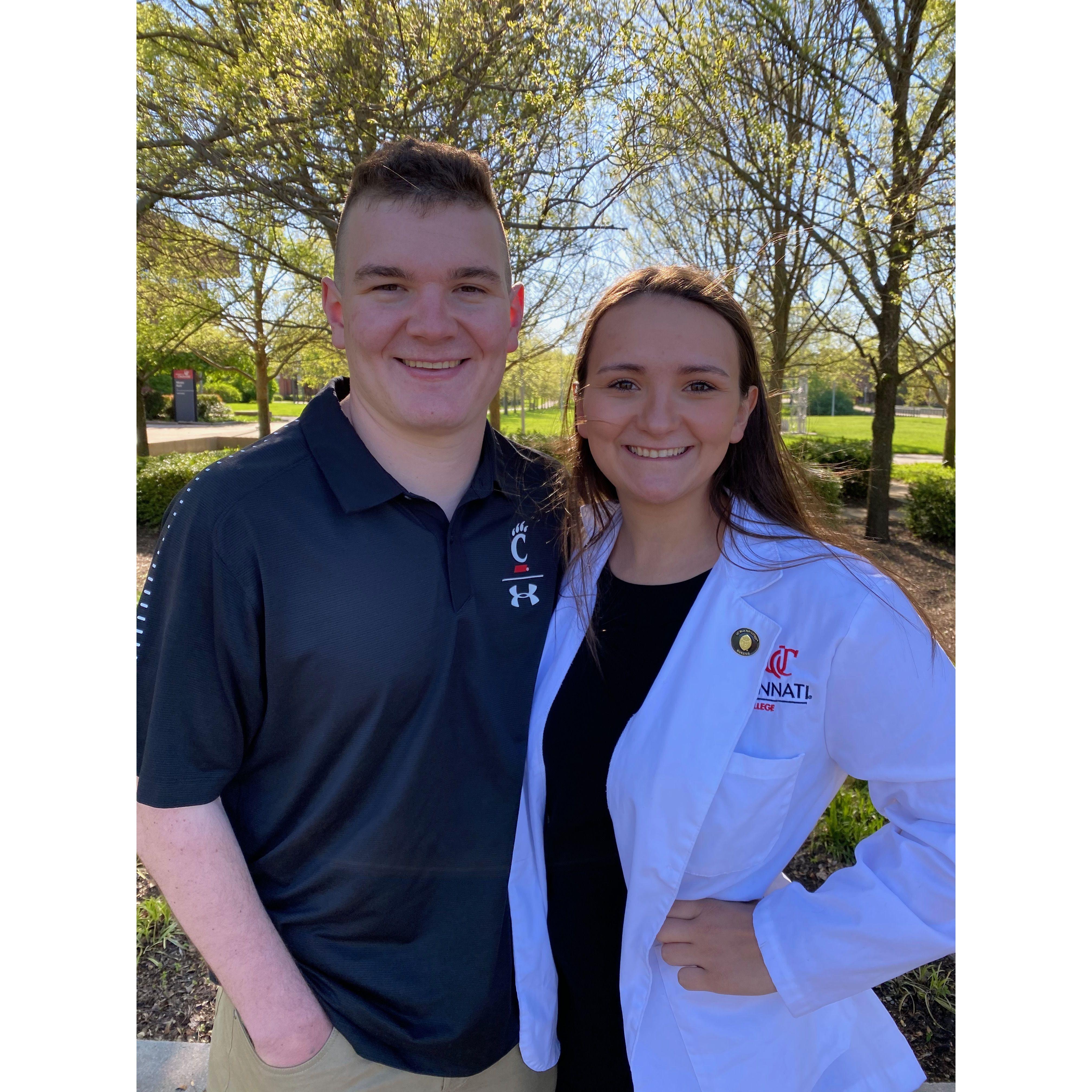 Olivia's nursing school graduation 2021