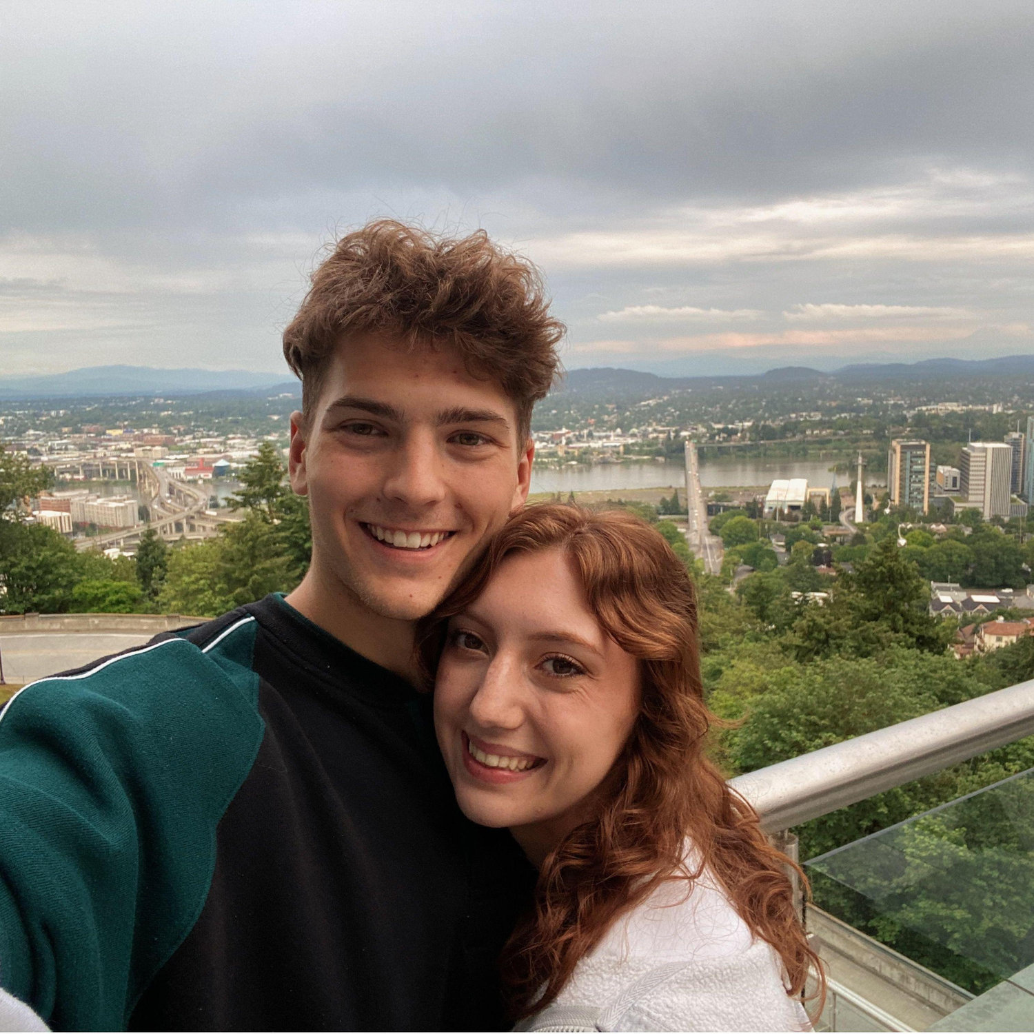 June 2022 - Mattias interned in Portland for the summer and Claire visited.