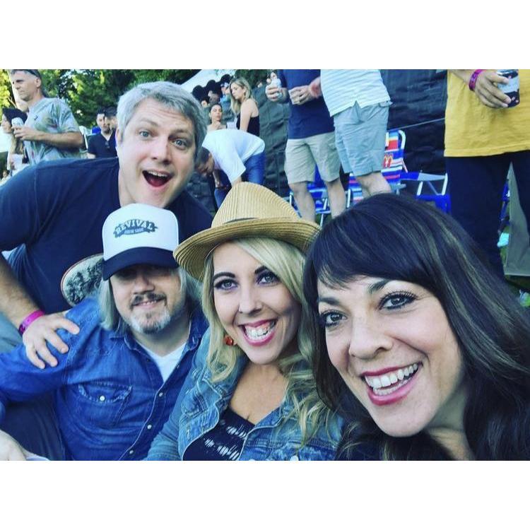 Edgefield concert with Lance and Sarah.