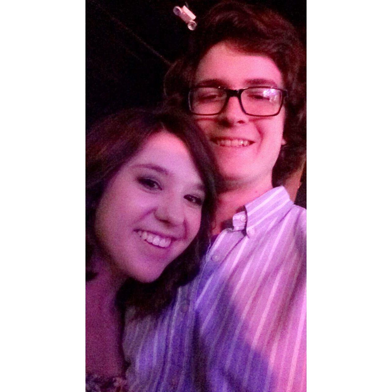 Our first concert together: Aaron Watson!