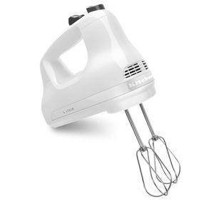 KitchenAid 5 Ultra Power Speed Hand Mixer - KHM512, White