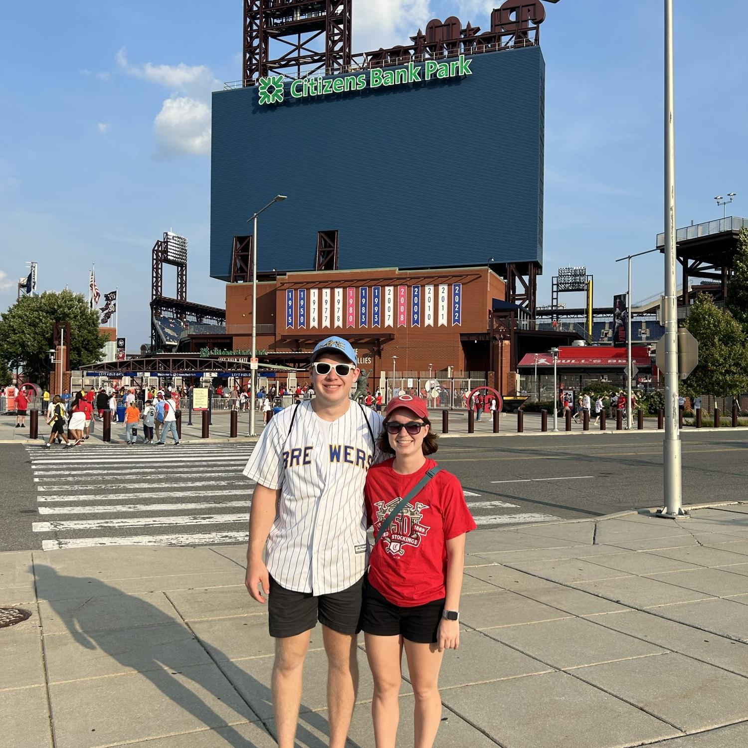 Phillies Stadium, part of baseball road trip 2023