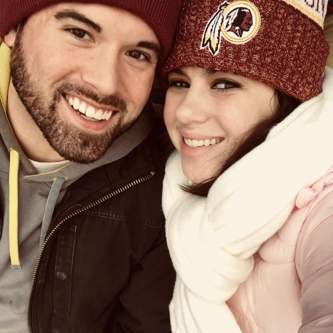 Dani's first ever NFL game Dec 9, 2018