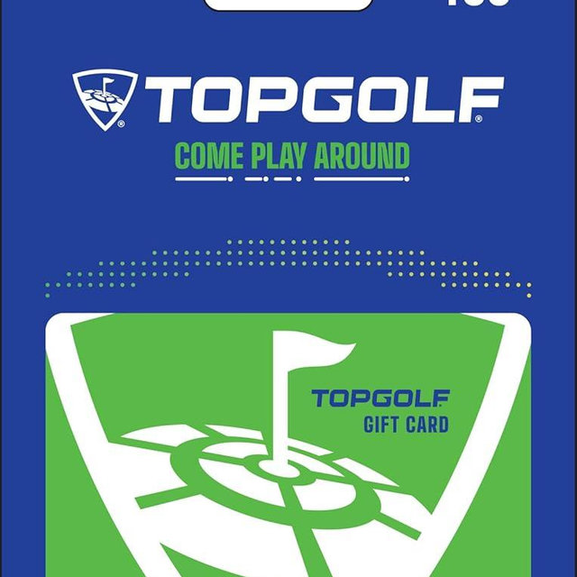 Topgolf Physical Gift Card - $100