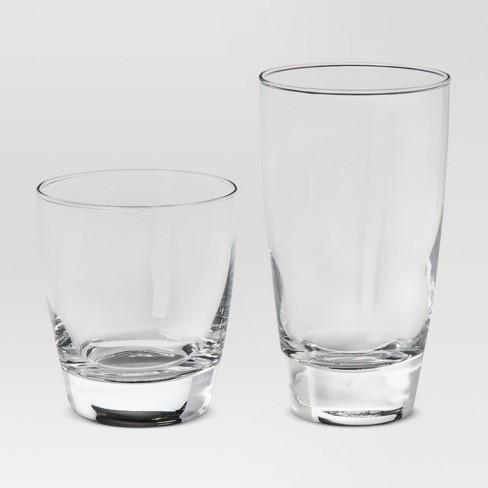 12pc Glass Sherbrook Assorted Tumblers - Threshold™