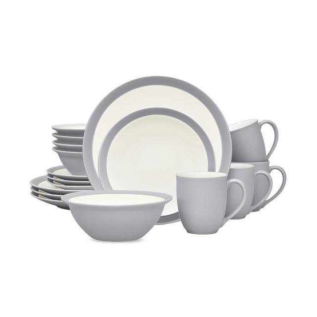 Noritake Colorwave Curve 16-Pc. Dinnerware Set, Service for 4