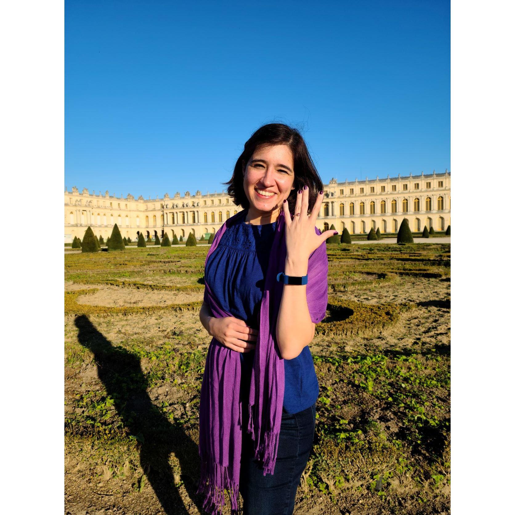 yay at Versailles
