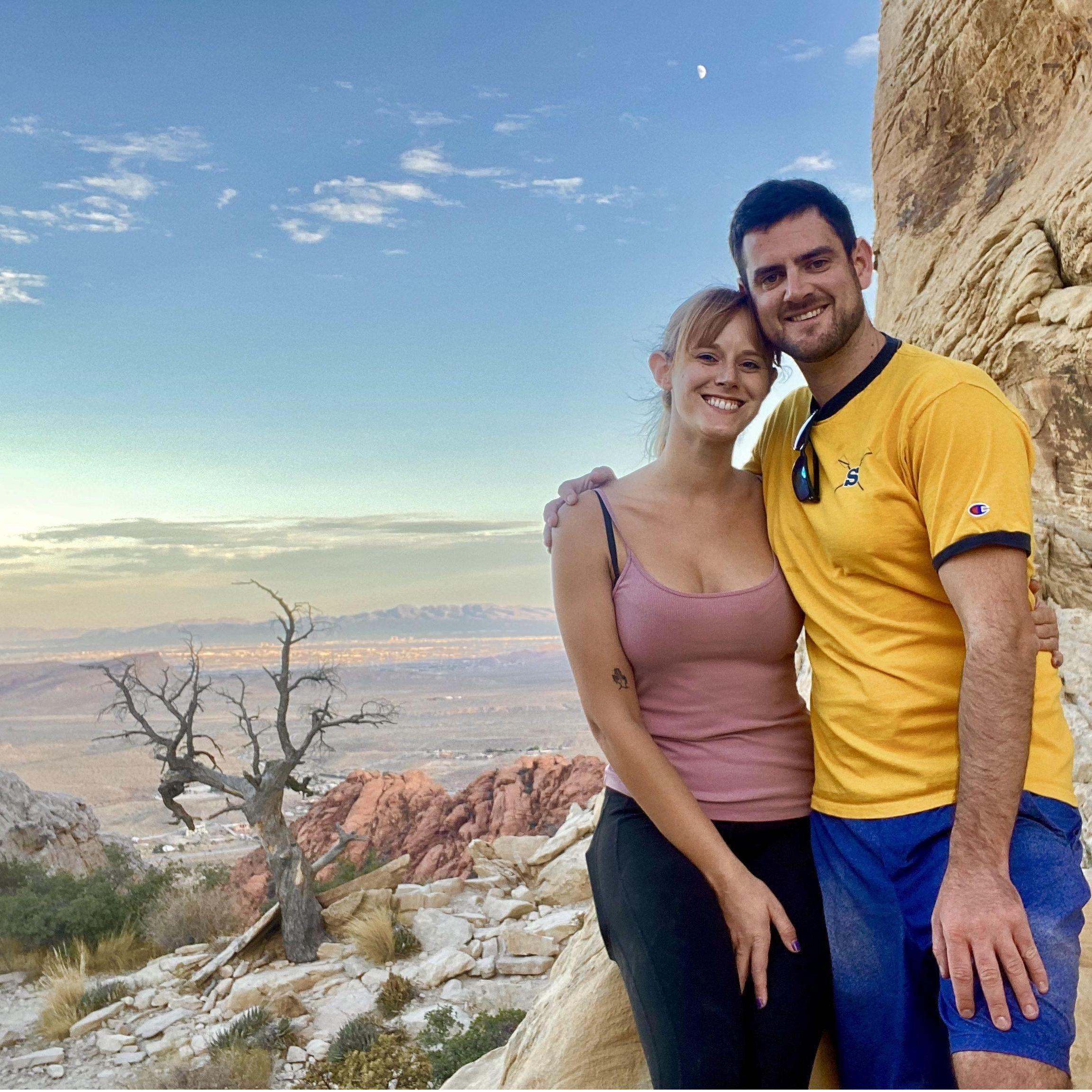 Hiking in Red Rock Canyon, Las Vegas