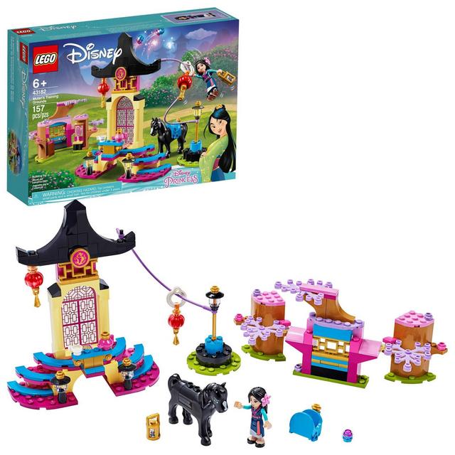 LEGO Disney Mulan’s Training Grounds Princess Building Playset 43182