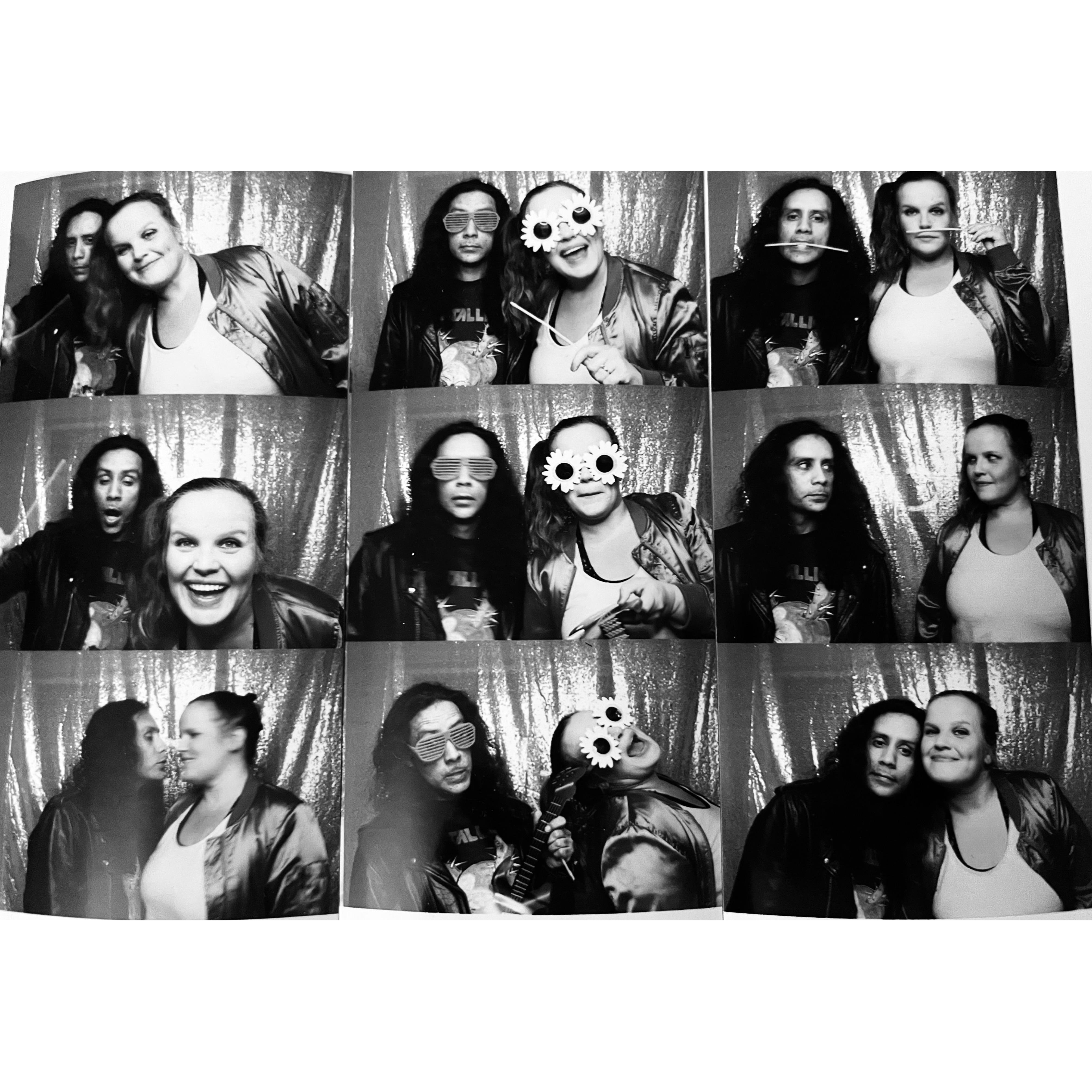 we (mostly crystal) love photobooths.