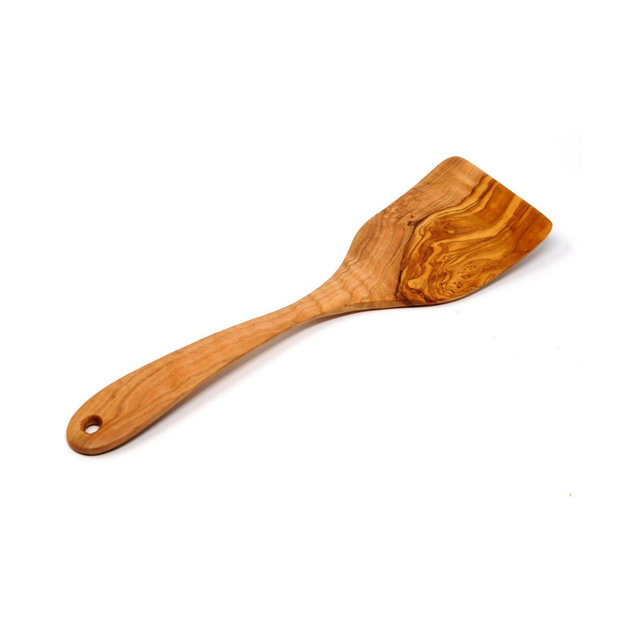 BeldiNest Olive Wood Pan Paddle Spatula