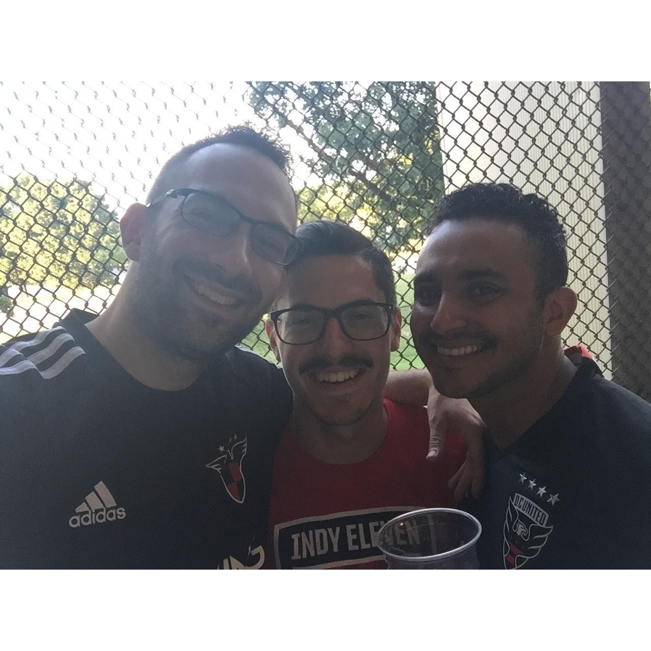 Where Alec first let me fall in love with Soccer and DC United!