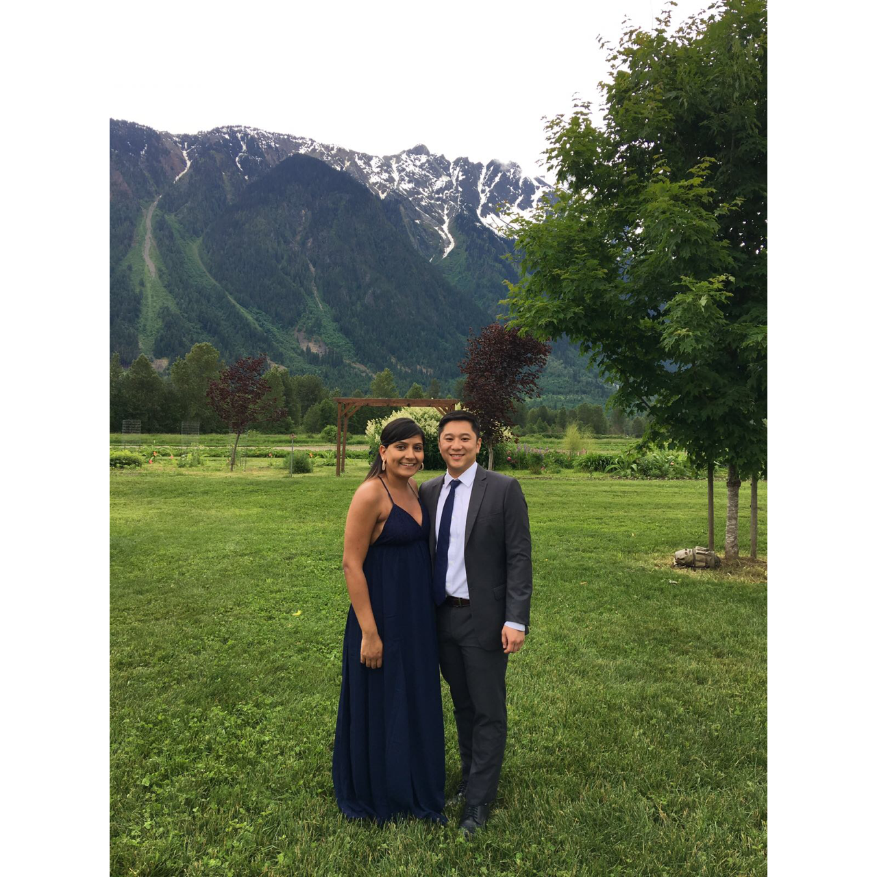 At our friends' Sam & Eli's wedding!
