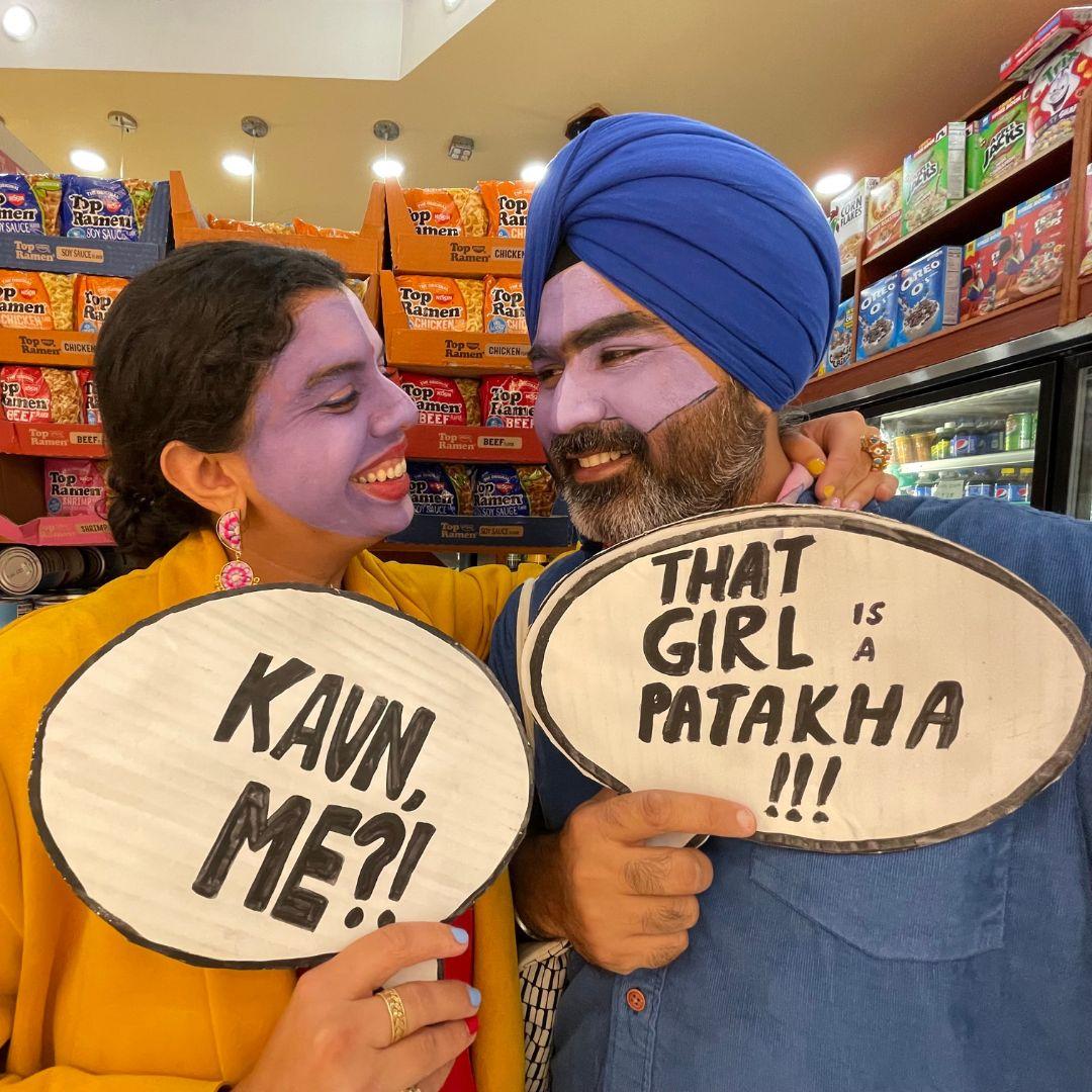 Halloween costumes inspired by Maria Qamar's pop art!