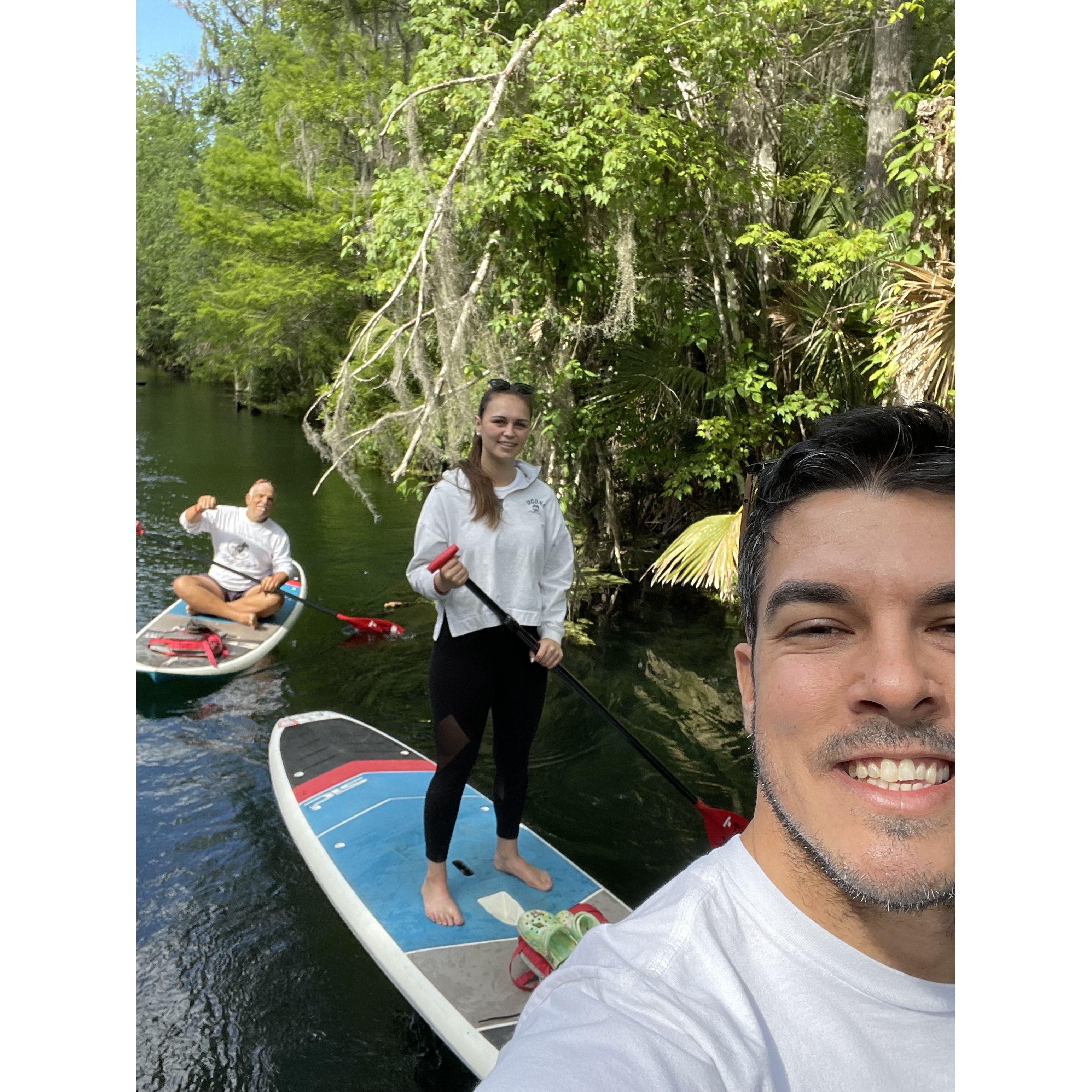 First adventure with Ricky's dad