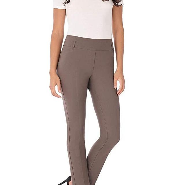 Rekucci Women's Ease into Comfort Stretch Slim Pant