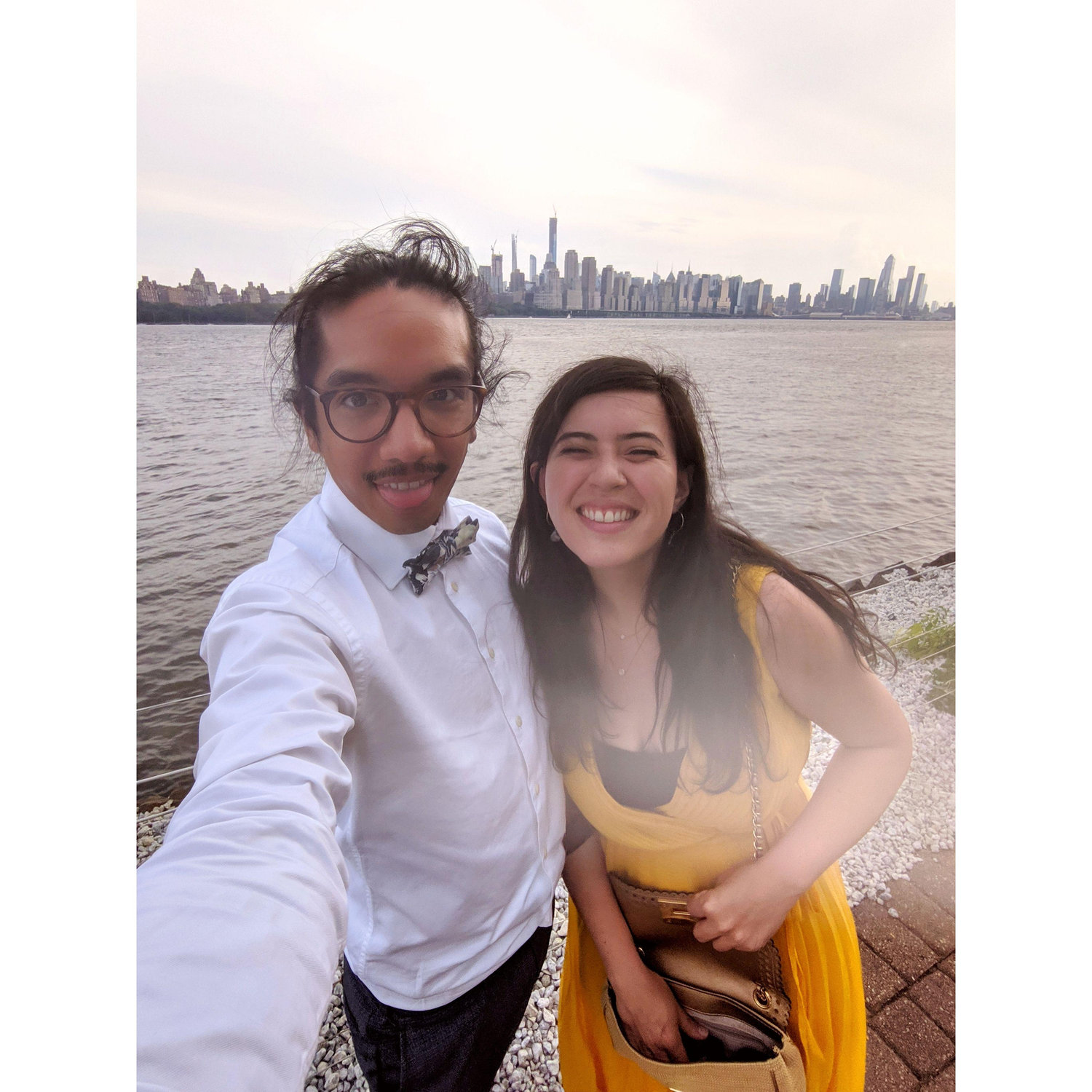 At a family party near the Hudson River (Summer 2019)