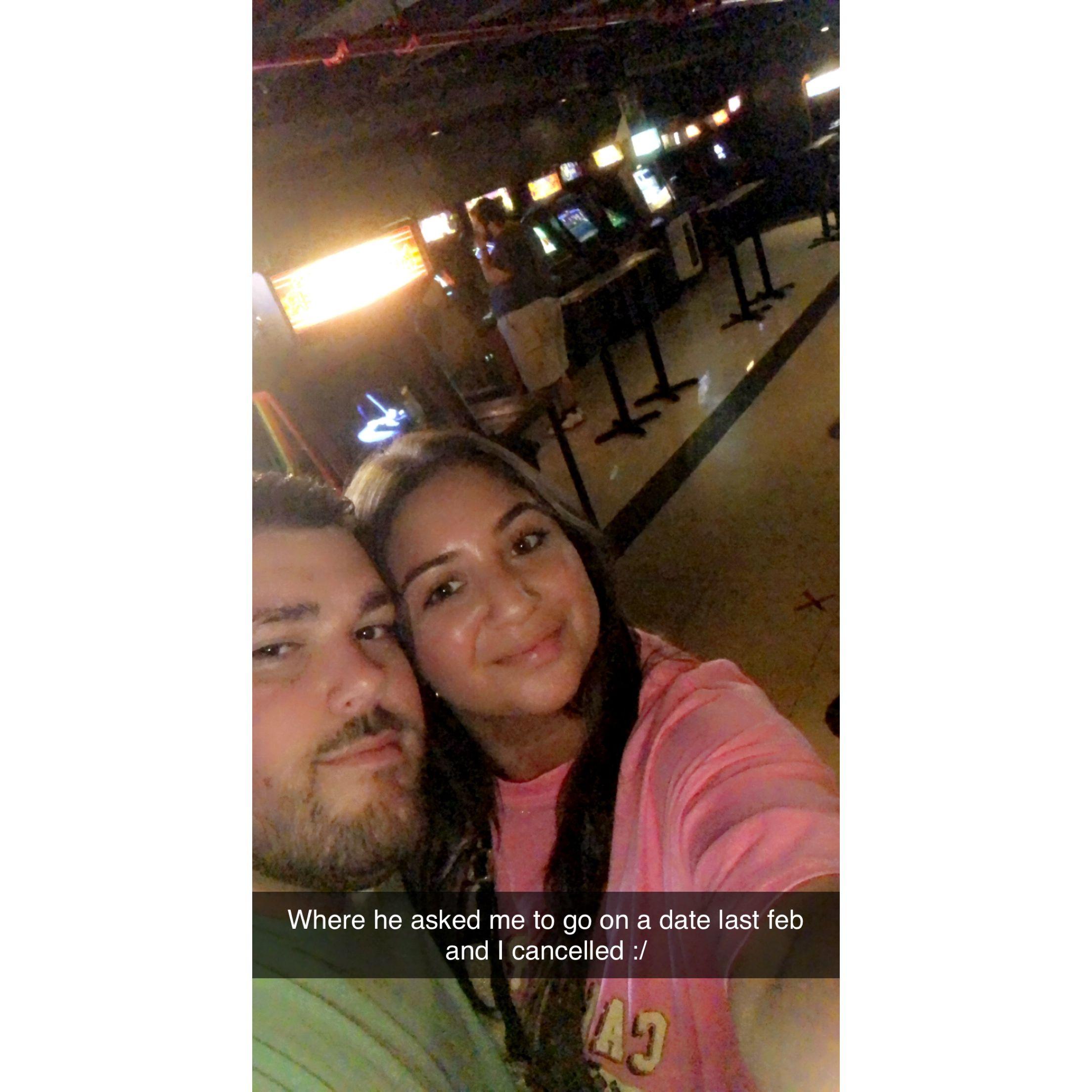 Barcade: Where we were supposed to go on our first date