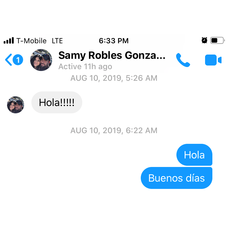 He did it! After looking for so long, the prince found his princess on Saturday, August 10th, 2019 in a very unexpected place (yes I'm taking about Facebook) and that's how our love story began.