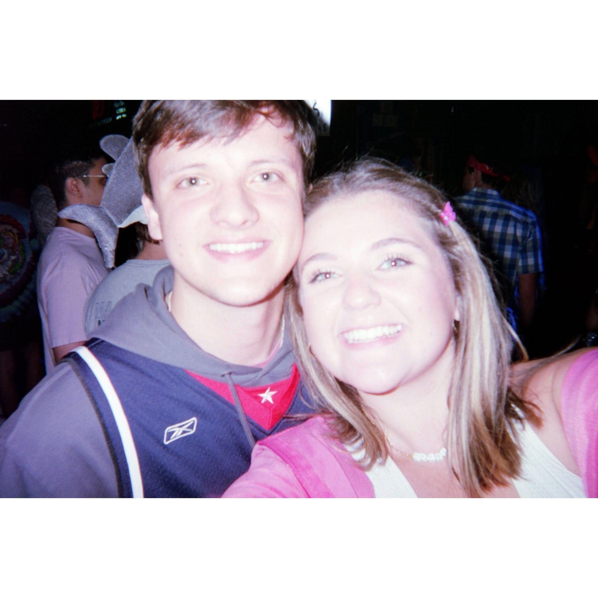 May 2021- Calli took Grayson to his first Tri Delt date party as her boyfriend!
