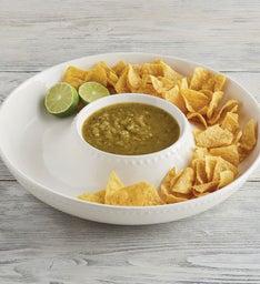 Hobnail Pattern Chips and Dip