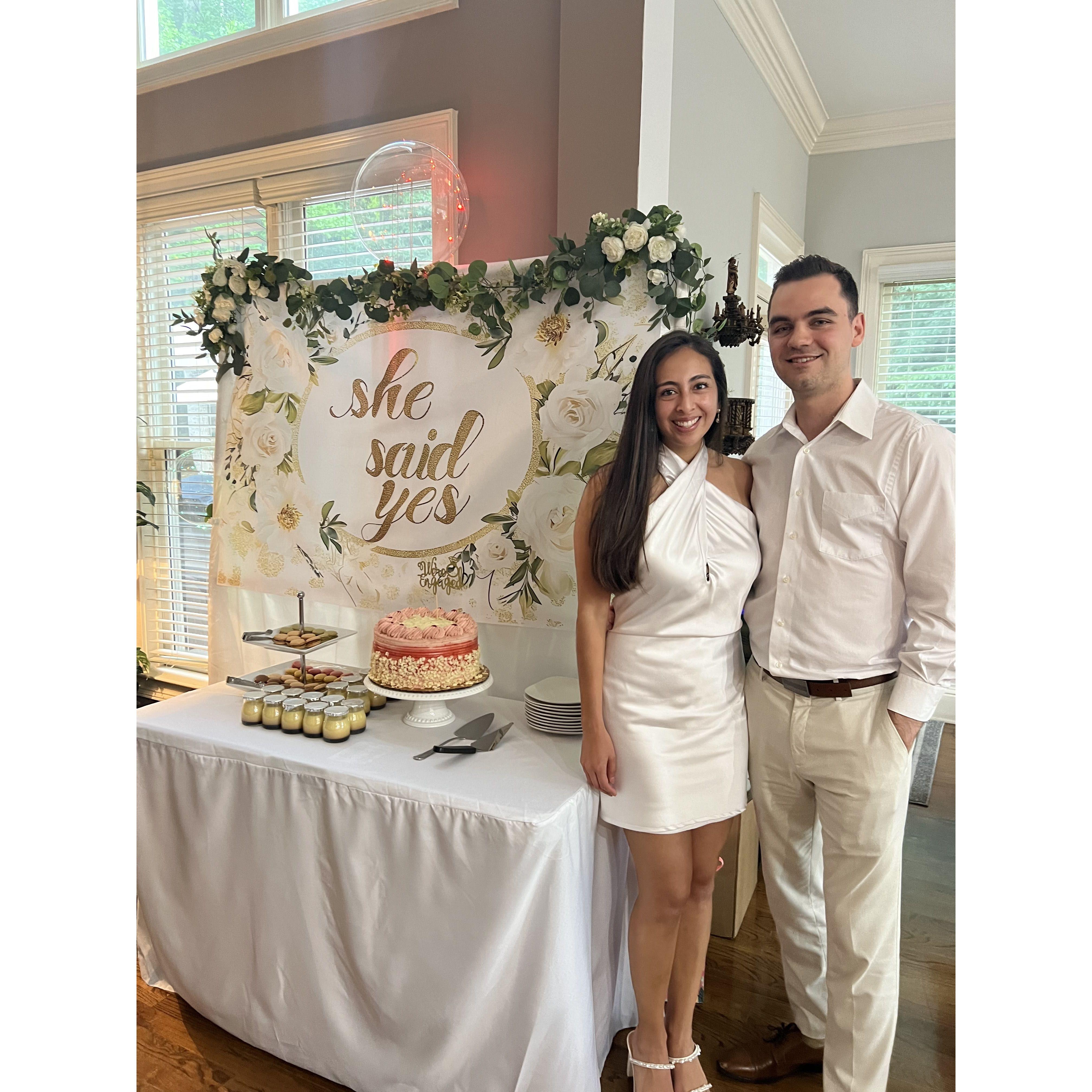 Engagement Party! 
June 29, 2023