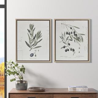 Kalamata Branches 2-Piece Framed Canvas Set