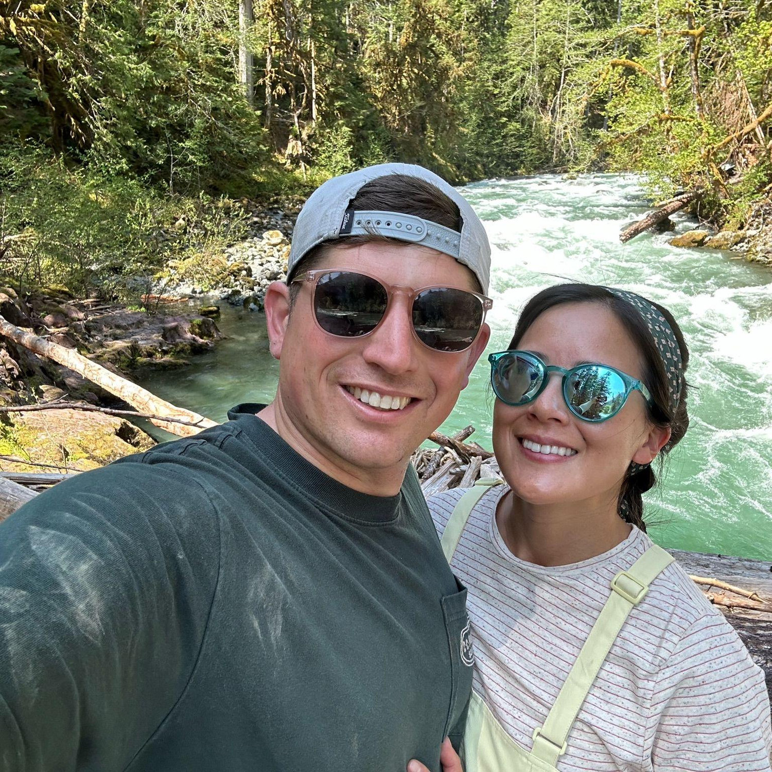 One of hundreds of selfies in the beautiful Pacific Northwest!