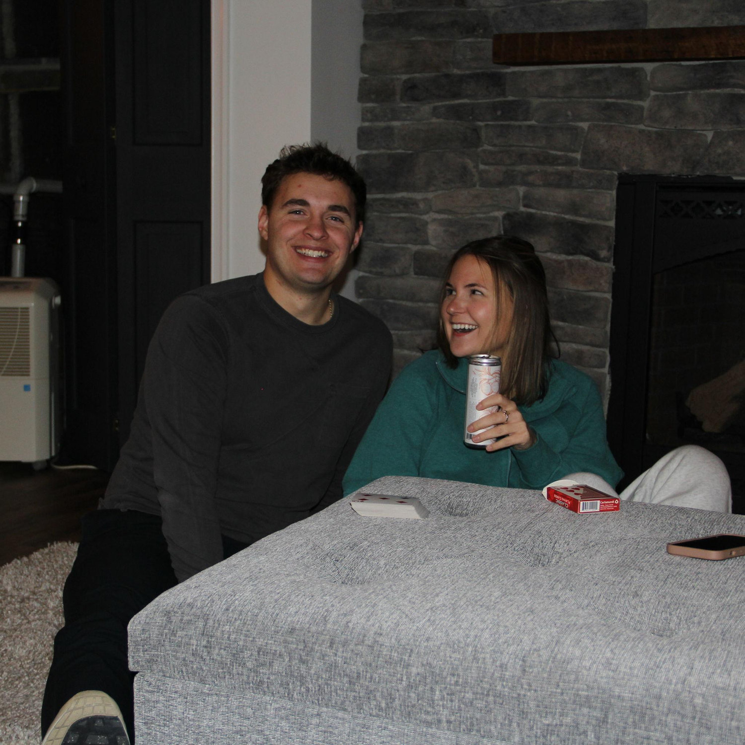 Ski trip with besties! Nick did end up breaking his arm on this trip on the slope that Kyra told him not to go down on.