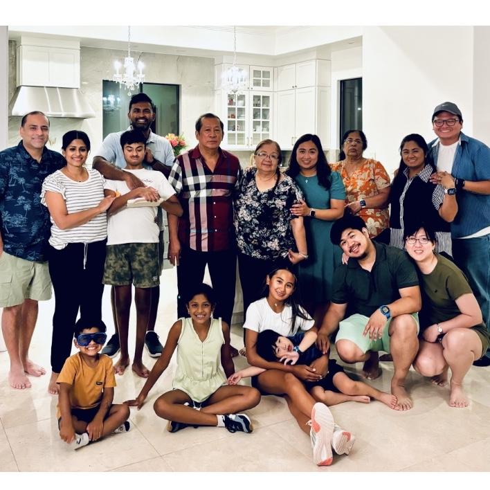 When our families met