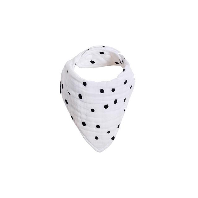 Bebe au Lait Muslin Bandana Bib - Dottie