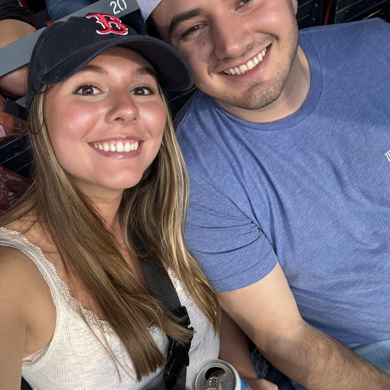 Watching the Red Sox vs. Yankees game at Fenway Park. 06/14/24