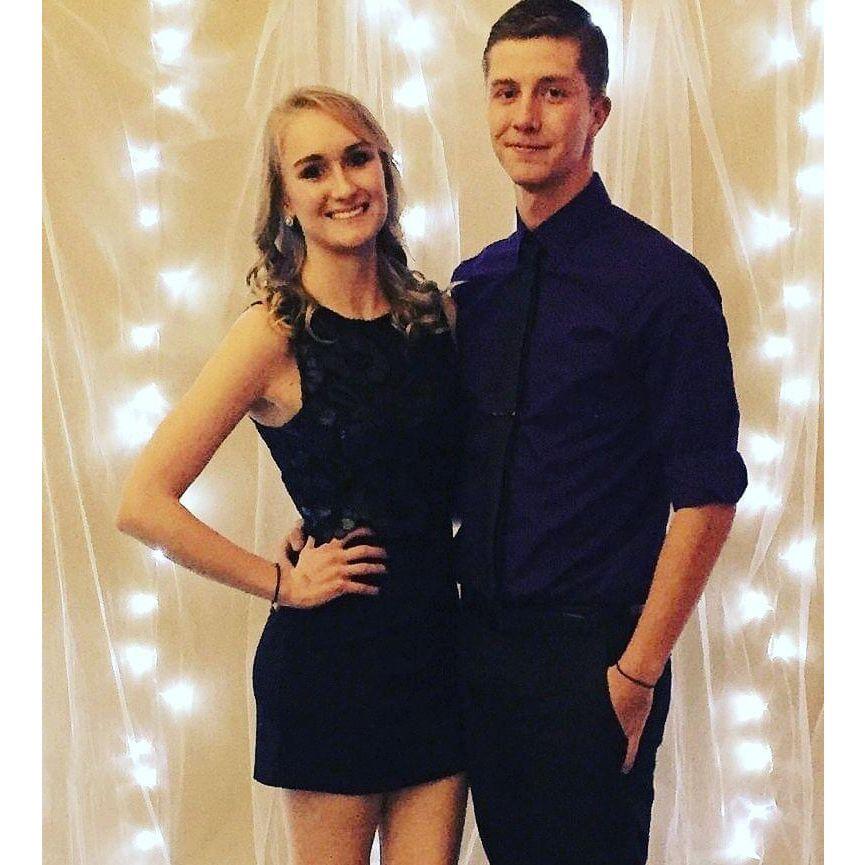 Our first picture together. December 4, 2016