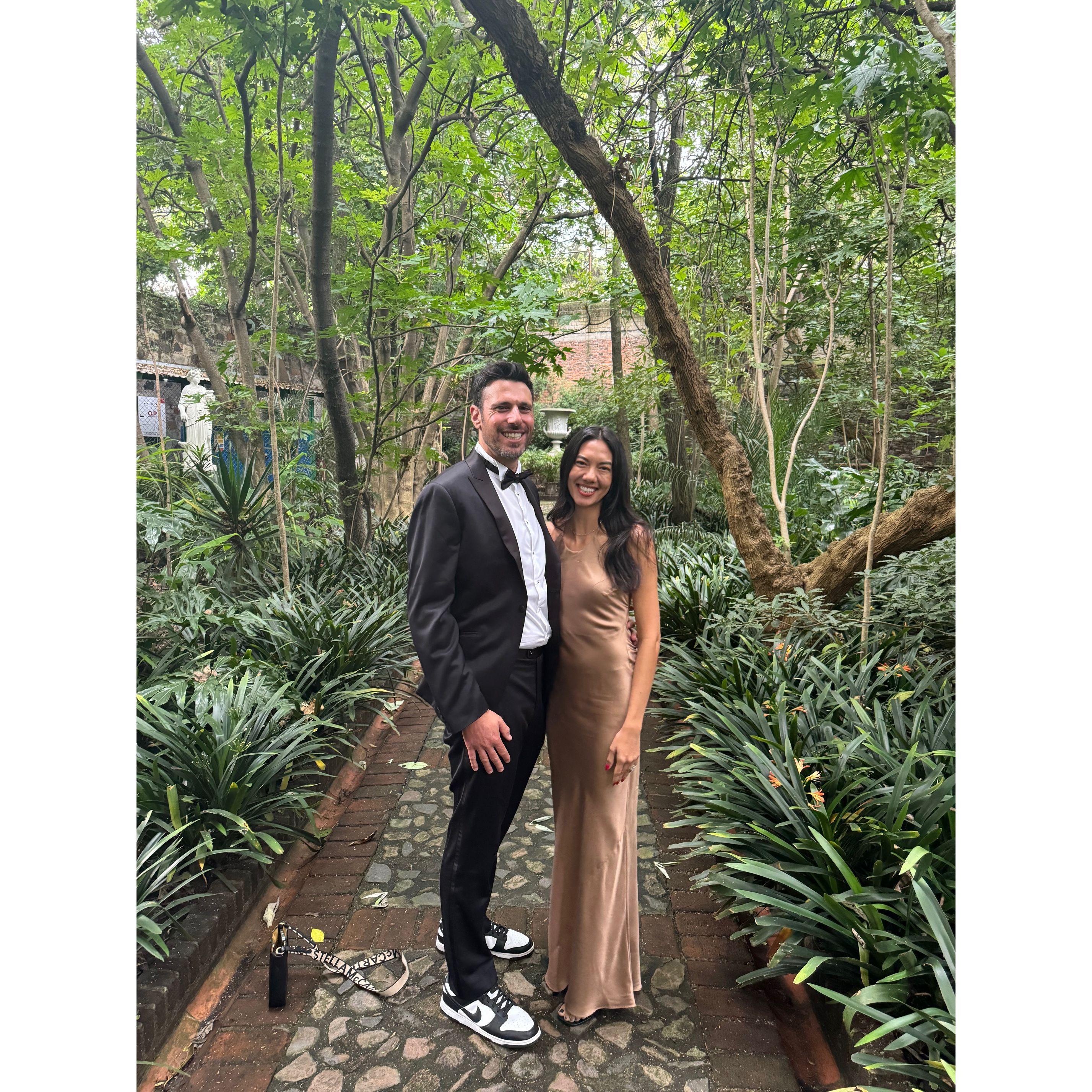 At our cousin, Kristy's wedding in Mexico City. Thanks for taking this pic, Jennifer!