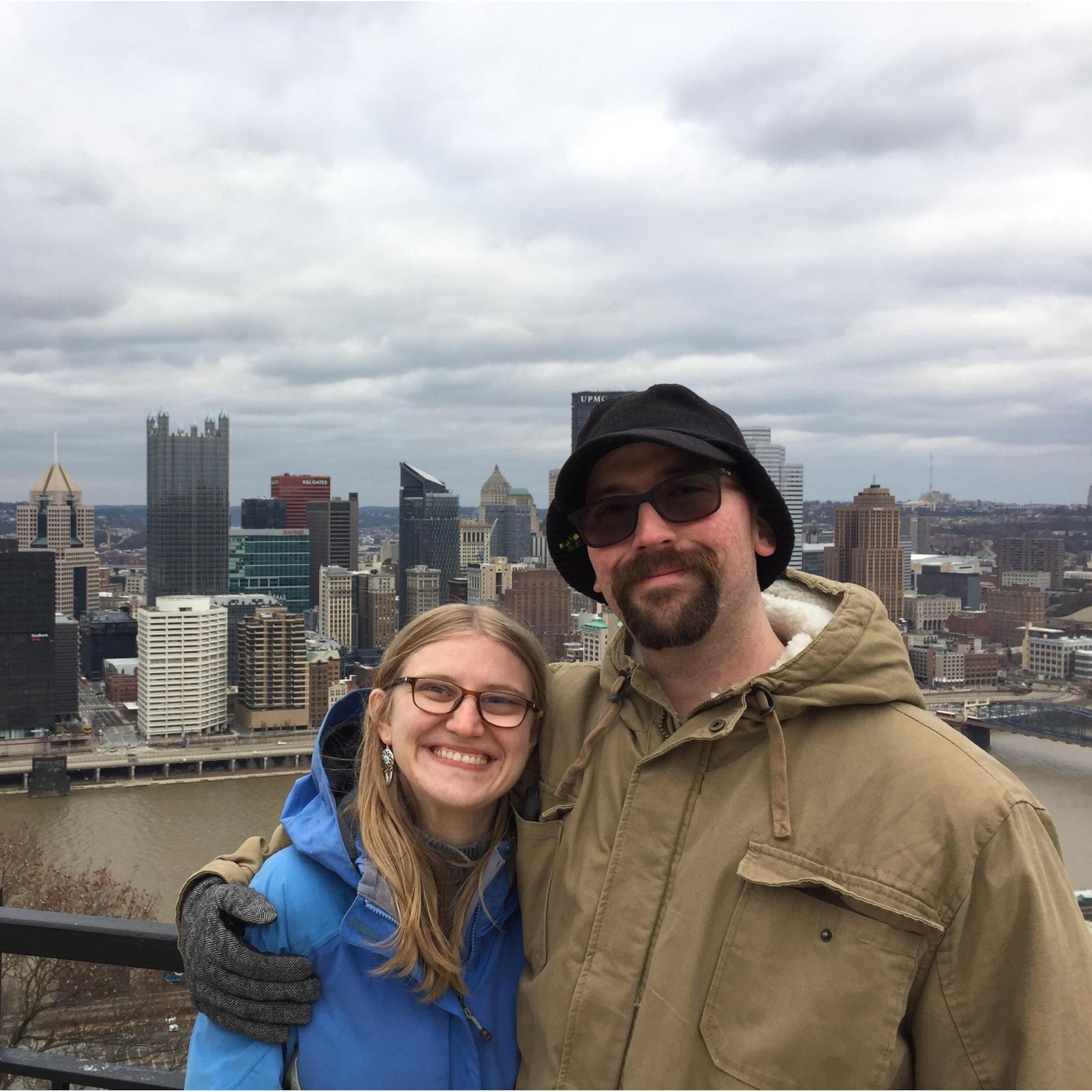 View of downtown Pittsburgh, December 2018
