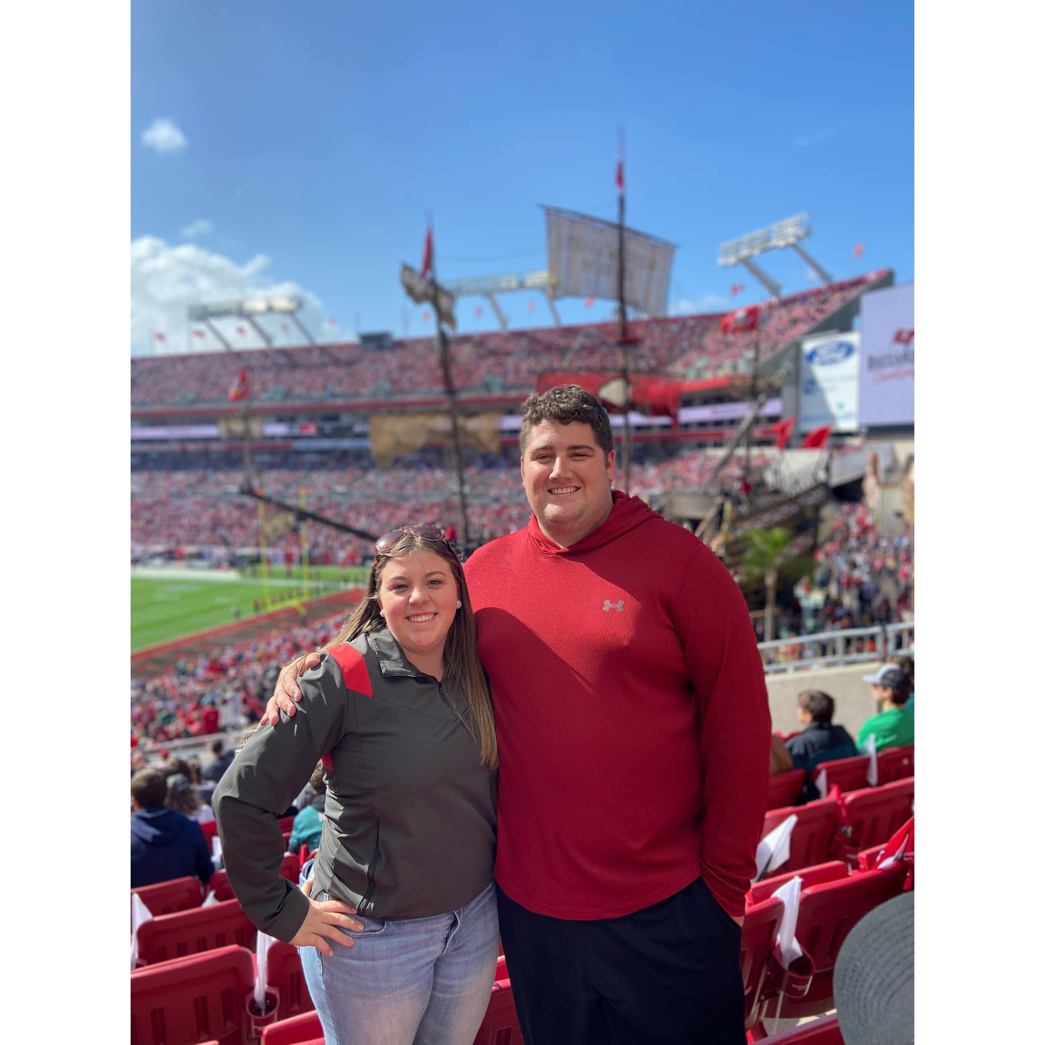Bucs Play Off Game, Tampa FL - January 2022