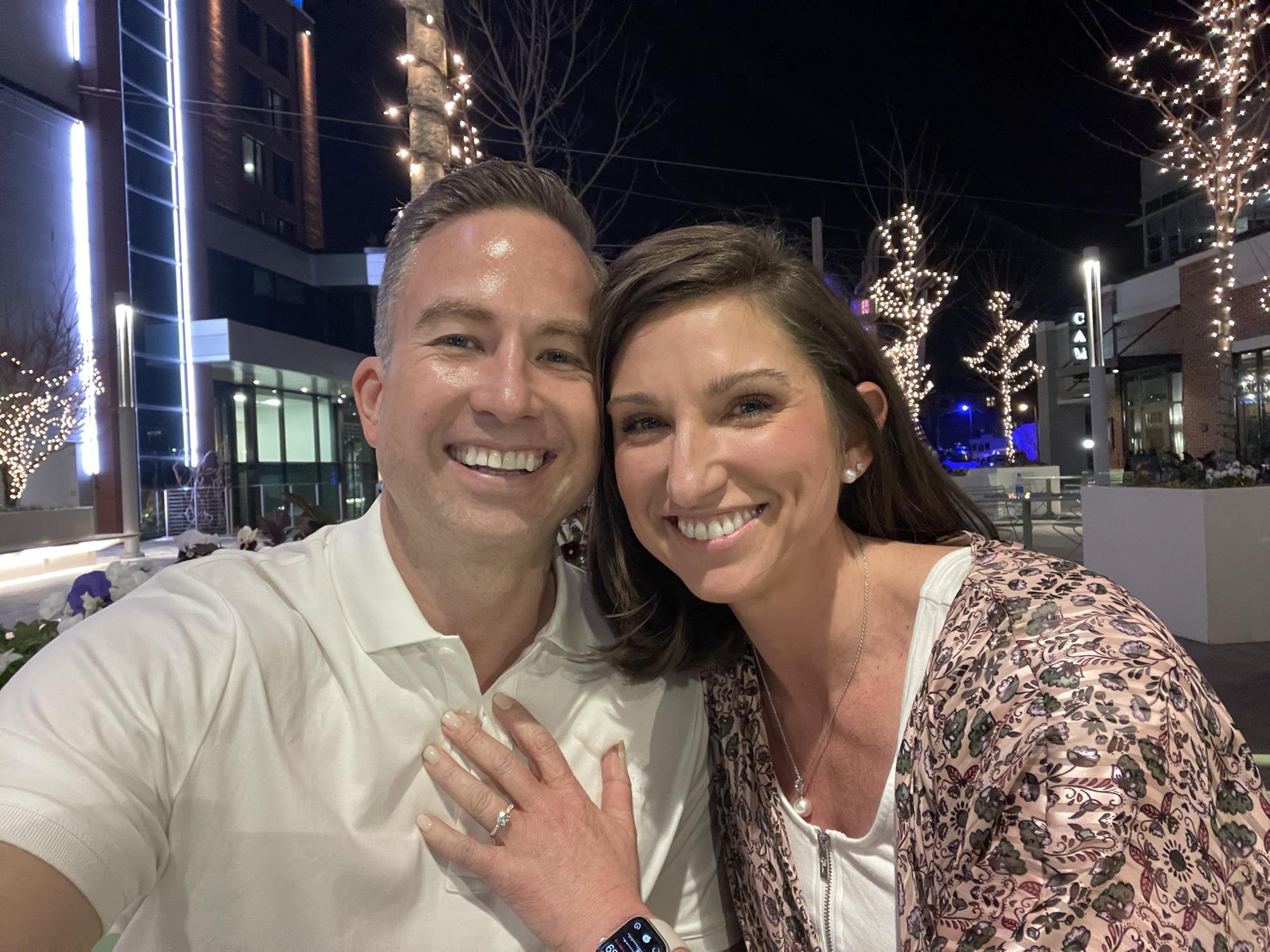 The day he asked. And I said absolutely yes!