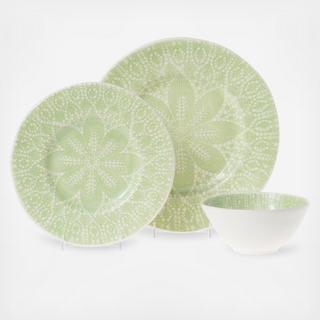 Lace 3-Piece Place Setting, Service for 1