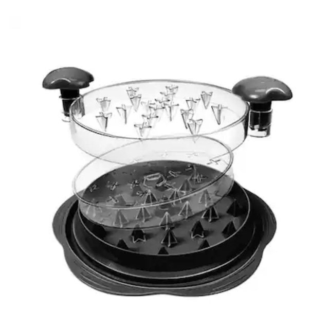Giantpower - Chicken Shredder, Chicken Breast Shredder Tool Twis - Black