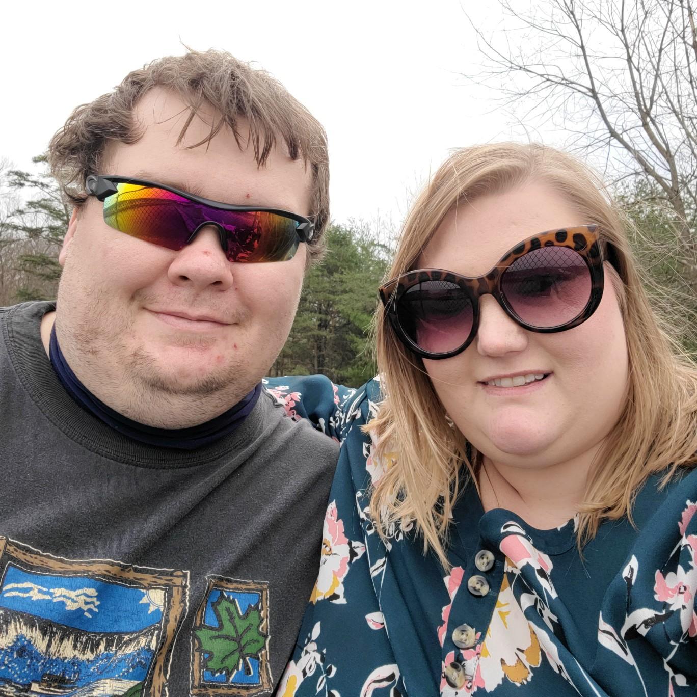 Hours before Chris proposing to Tiffany. Taken at the overlook (lower) in Selinsgrove March 27, 2021.