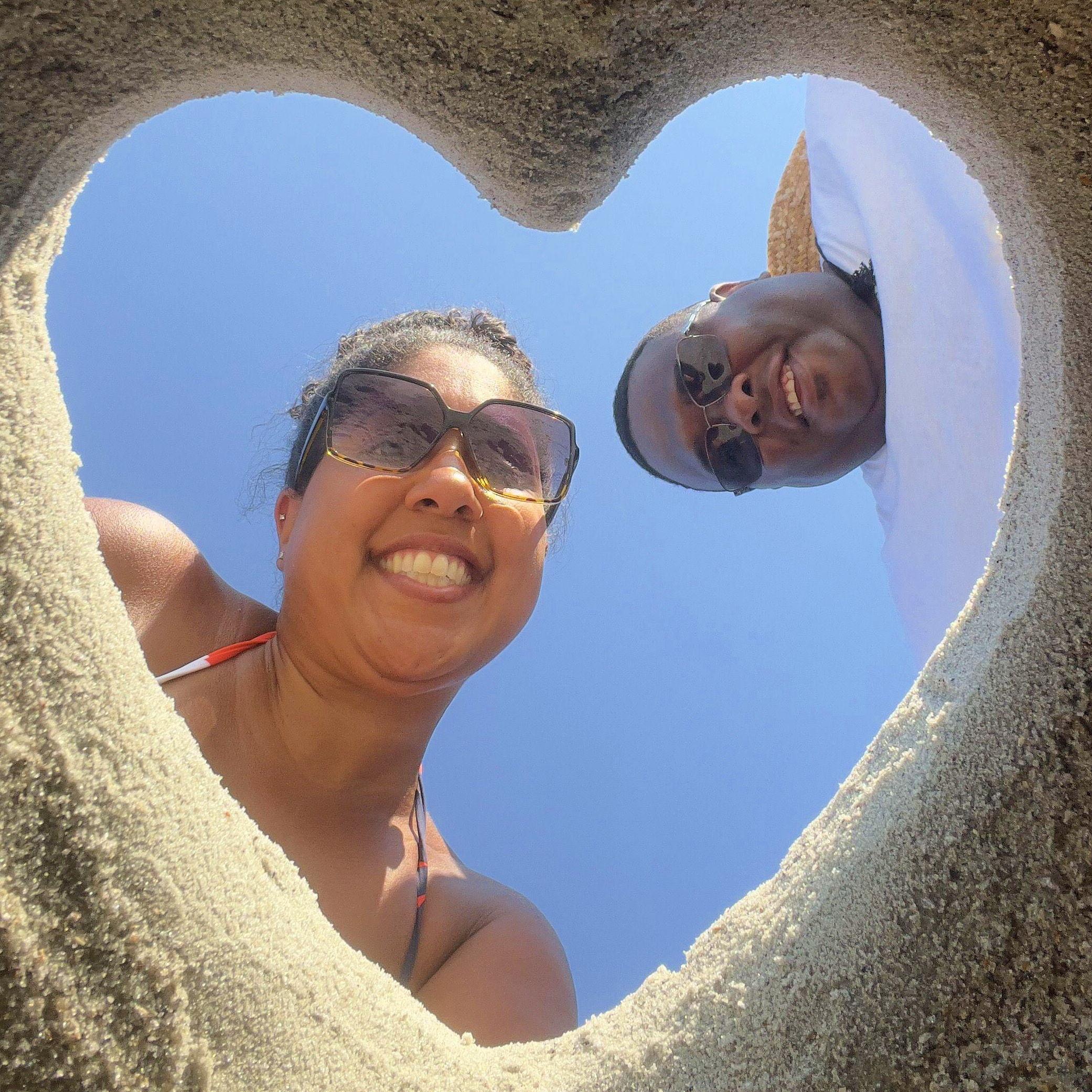 I left my heart in the sand! ❤️