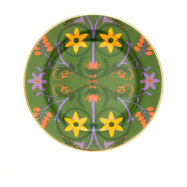 La DoubleJ HousewivesSet-Of-Six Assorted Porcelain Dessert Plates