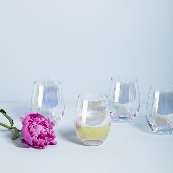 etsy wine glasses Crooked Flower Wine Glass Ripple Green Stem