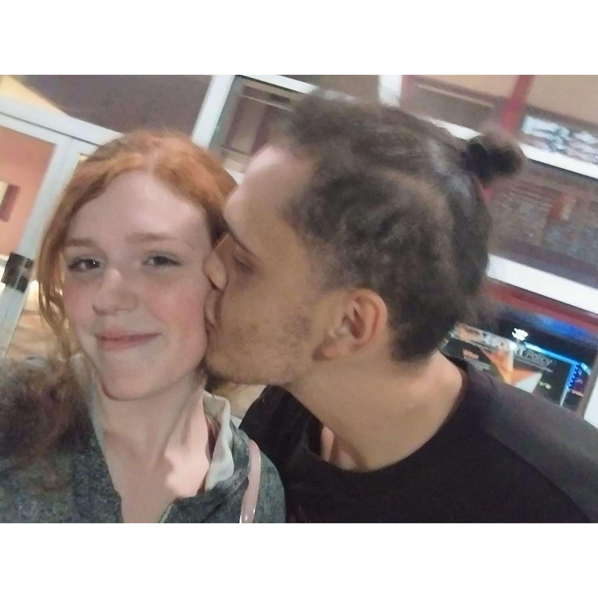 Went to the movies!